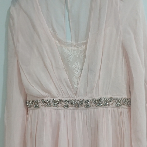 French Connection Soft Pink Dress Sz 8 New With Tags - Picture 3 of 16